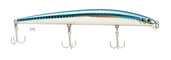 Akami Saikyo Minnow 175 mm. 175 gr. 30 colore 210